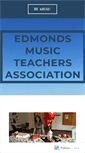 Mobile Screenshot of edmondsmusicteachers.org